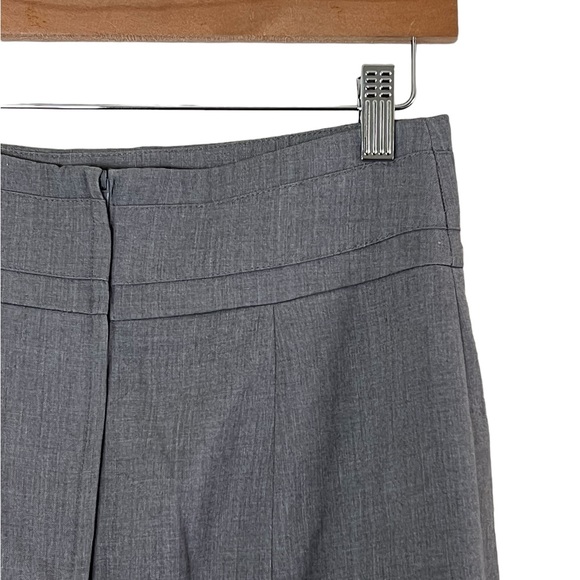 H&M | Gray mild stretch lined A-line skirt size small - Picture 8 of 11